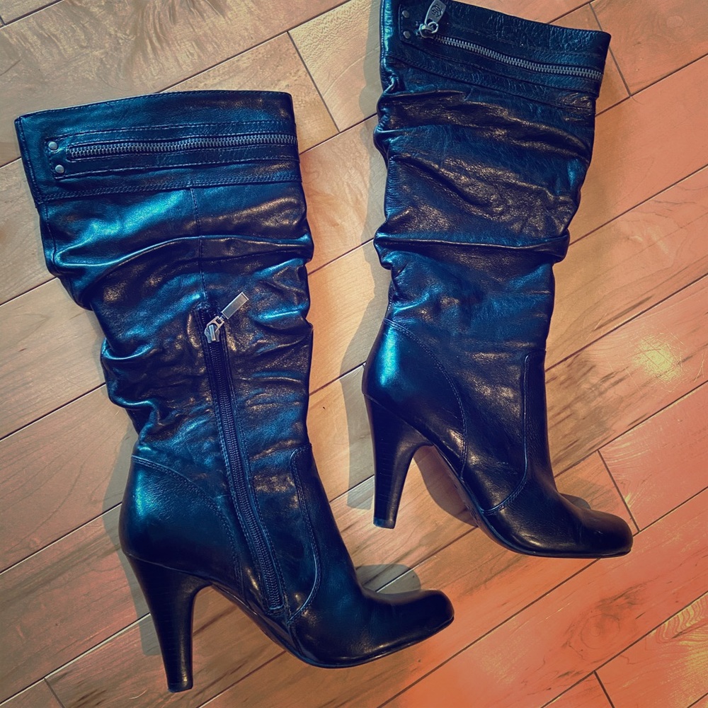 LEATHER Guess Boots